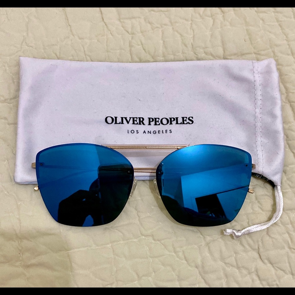 Oliver Peoples Ziane Aviator Glasses